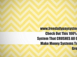 Make Money Online Today For FREE! Best Online Money Making Scheme.