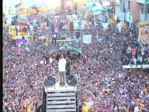 Así fue el recorrido de Capriles por Yaracuy y Aragua