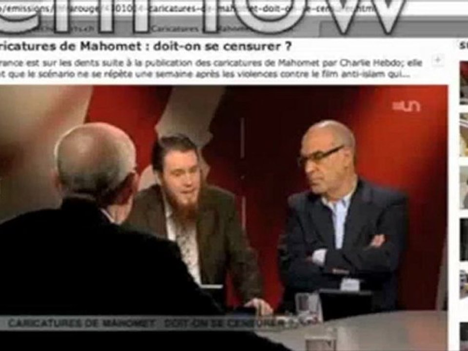 QUENELLE Barbu à Charlie Hebdo