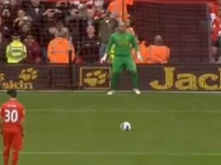 Manchester United v Liverpool Van Persie Goal
