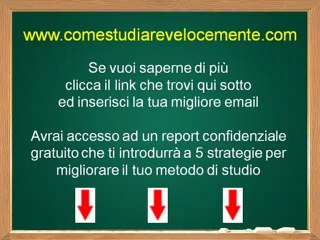 Metodo Di Studio Universitario