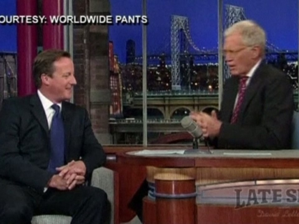 Cameron on Letterman