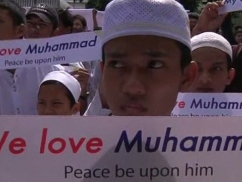 Muslims protest anti-Islam film in Bangkok
