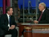 David Cameron appears on The Late Show with David Letterman
