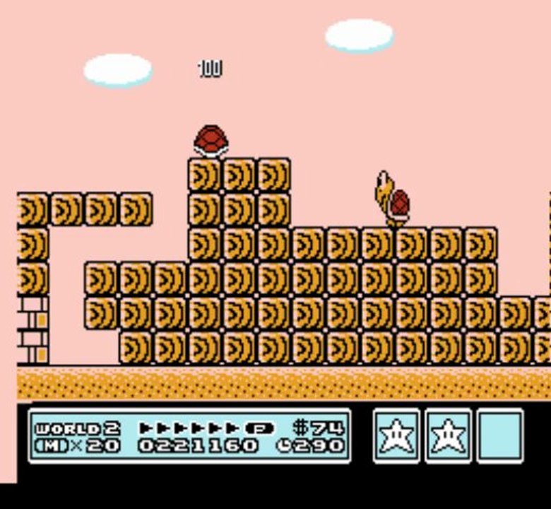 Super Mario Bros 3 - World 2 : Desert Hill