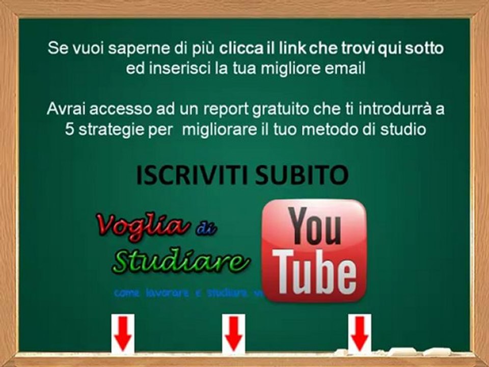 Metodo Di Studio Universitario
