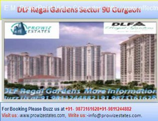 DLF Regal Gardens Sector 90 Gurgaon$09811244882 @ DLF Regal Gardens