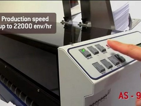 Envelope and Address Printing Machine - Neopost AS-950