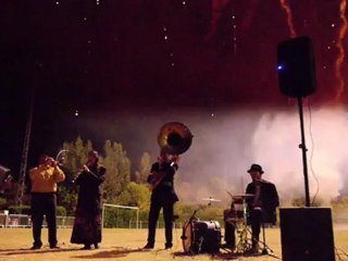 Festival des Coteaux Bordelais 2012 - Feu d'artifice avec Bajka