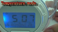 Instruction On How To Use Nature Sound 7 Color Changing Light Alarm Clock