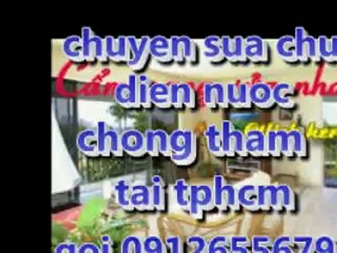 SUA NHA THAM DOT NHA TAI TPHCM GOI 0906700438