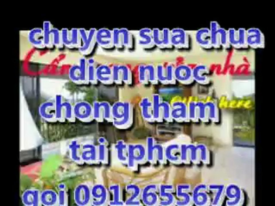 SUA NHA THAM DOT NHA TAI TPHCM GOI 0904072157