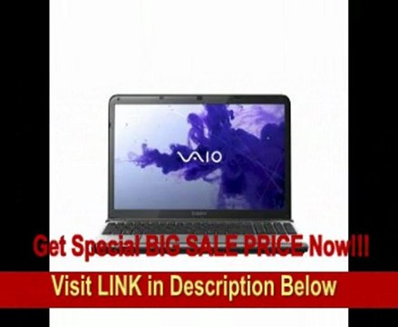 Sony Vaio E Series 15.5-inch Notebook (Intel Core i7 3rd generation i7-3720QM processor - 2.60GHz with TURBO BOOST to 3.60GHz, 8 GB RAM, 1 TB Hard Drive (1000 GB), Blu-Ray, 15.5 LED Backlit WIDESCREEN display, Windows 7) Laptop PC FOR SALE