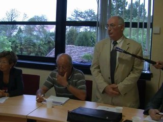 Hommage de Bernard Carrère (1er adjoint) à Danielle Michel