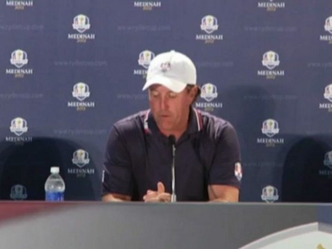 Ryder Cup - Mickelson : “Un plaisir de jouer avec Tiger Woods”
