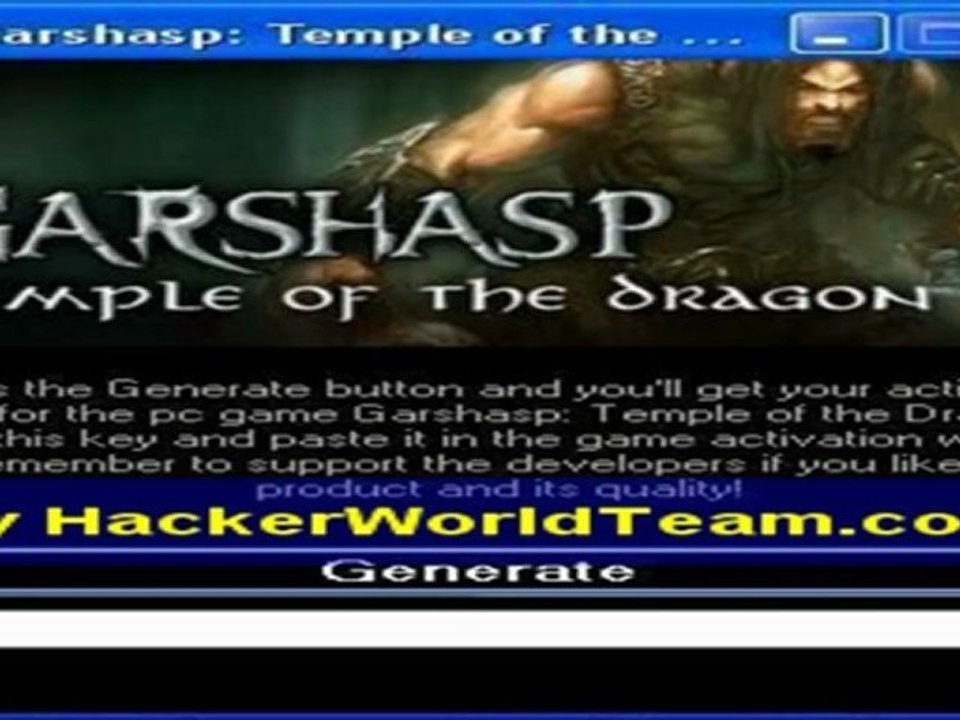 Garshasp Temple of the Dragon Keygen
