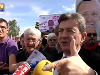 Mélenchon : "il faut que Sanofi soit débarrassé de ses patrons voyous"