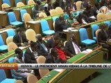 Kenya: Le président Mwai Kibaki à la tribune de l’ONU