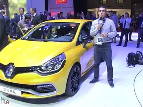Renault Clio 4 Estate et RS - Mondial de Paris 2012