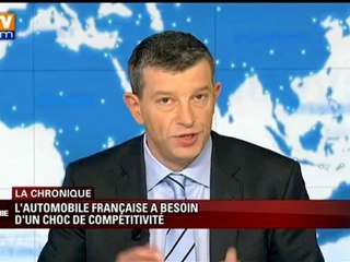 L’automobile française a besoin d’un choc de compétitivité