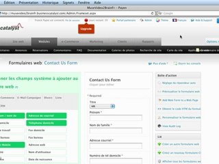 Adobe Muse : Travail dans Business Catalyst