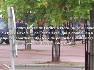 meru :  Le blocus des lycéens se solde par des incidents