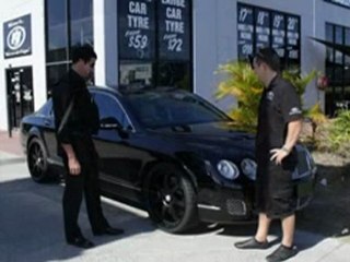 Bentley Flying Spur rolling 22x10 IFORGED SPRINTS