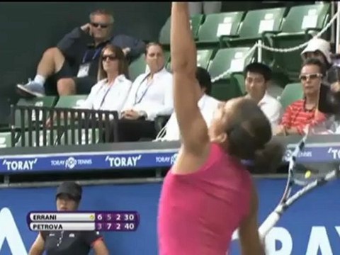 Tokio: Petrova wirft Errani raus