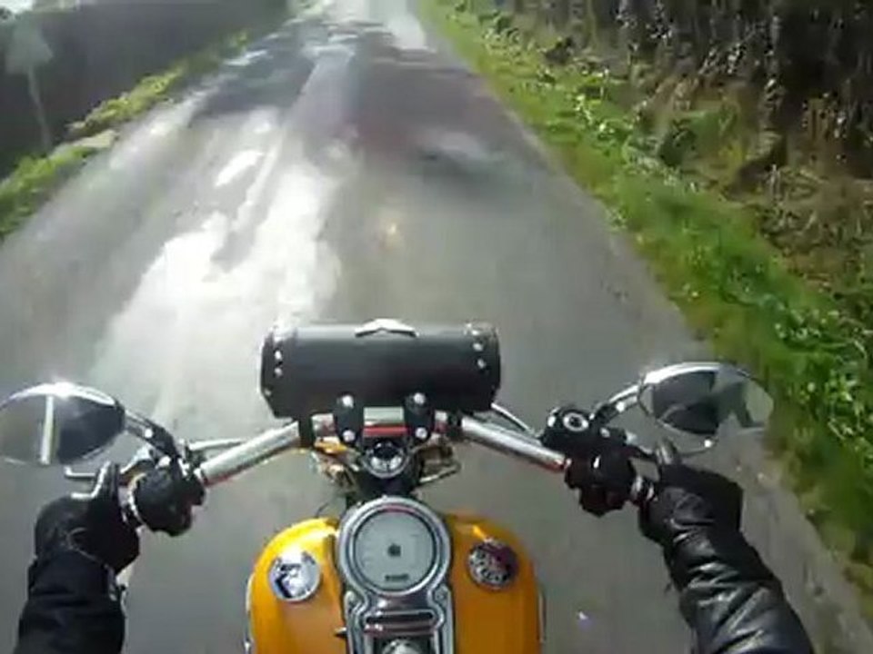 balade  Harley Dyna Super glide