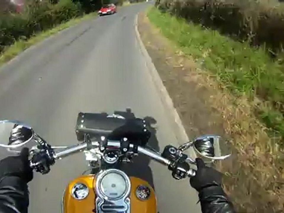 Balade  harley Dyna super glide !