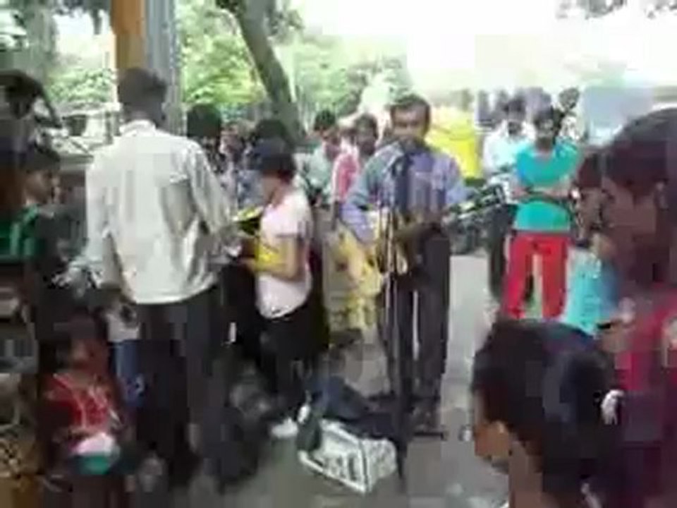 Gospel Open air Preaching by "Evangelist Hemant & daughter Glory Daniels