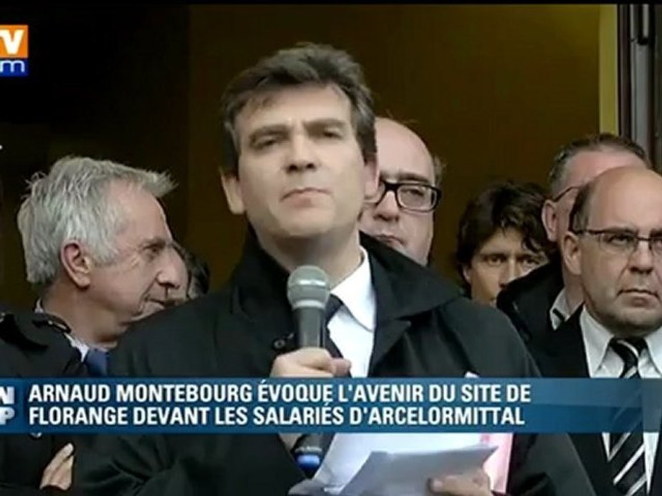 Montebourg : ArcelorMittal "portera seul la lourde responsabilité" de l'avenir de Florange