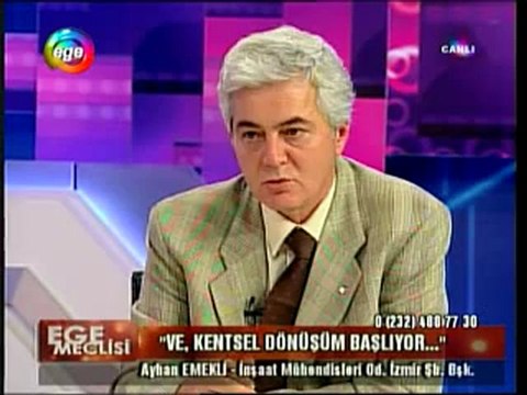 26 Eylül 2012 İnşaat Mühendisleri Odası İzmir Şube Başkanı Ayhan Emekli ve Ali Talak -2-