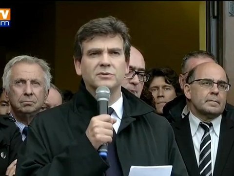 Montebourg : nous souhaiton le redémarrage des 2 hauts-fournaux de Florange
