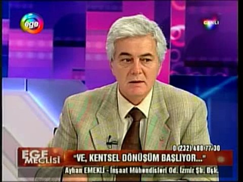 26 Eylül 2012 İnşaat Mühendisleri Odası İzmir Şube Başkanı Ayhan Emekli ve Ali Talak -1-.