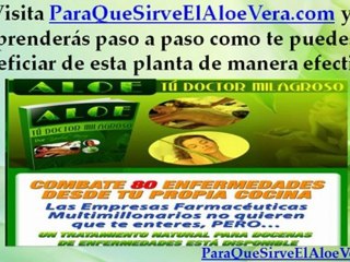 Aloe Vera Contraindicaciones