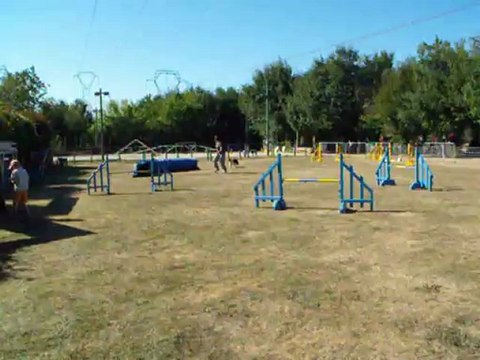 Déli entrainement agility sept 2012
