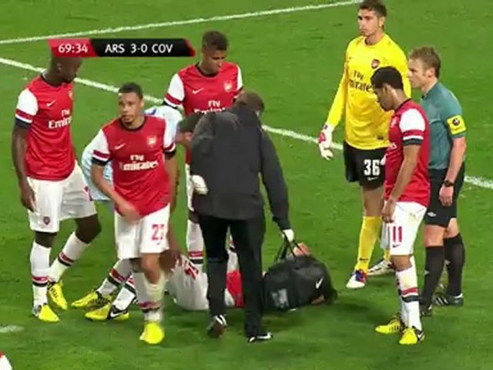 Arsenal - Coventry City - 2nd half 26th September 2012