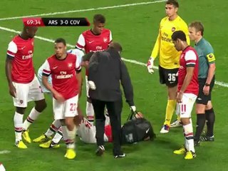 Arsenal - Coventry City - 2nd half 26th September 2012