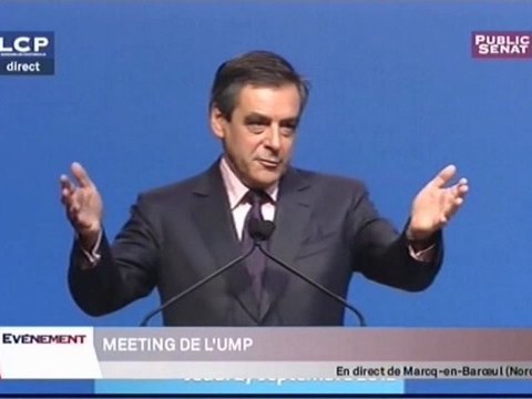 Intervention devant les militants du Nord aux journées parlementaires de l'UMP