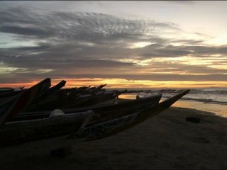Coucher de Soleil à YOFF - SENEGAL