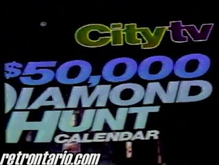 Citytv Diamond Hunt clues 1983