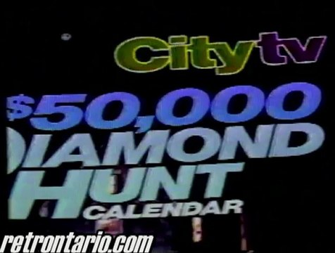Citytv Diamond Hunt clues 1983