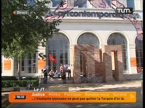 Grève au musée d'art contemporain (Lyon)