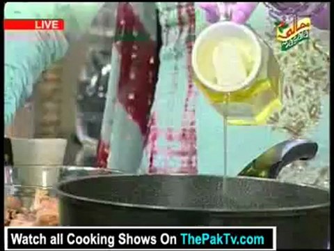 Handi With Zubaida Tariq By Masala Tv - 27th Sep 2012 - Part 1