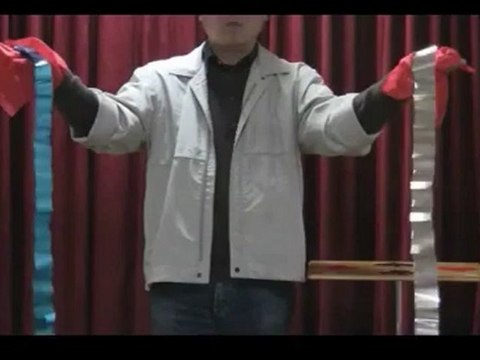 Rainbow Waterfall (with silk) Small by Mikame - Magic Trick