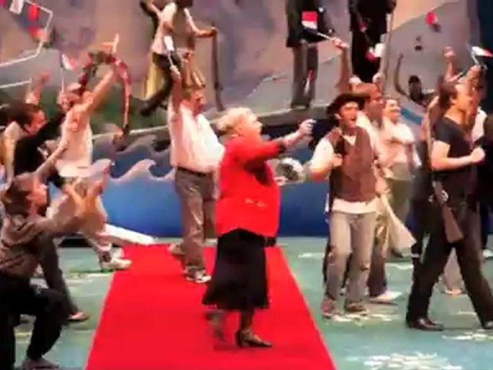 Probe 'Im weißen Rössl' mit Maximilian Schell am 27.09.2012 @ Deutsches Theater, München