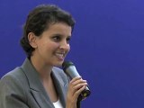 Najat Vallaud-Belkacem reçoit Darina Al Joundi