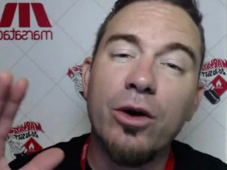 Dafuniks dans le vidéomaton de Marsatac - 27/09/12 Dock des Suds (Marseille)