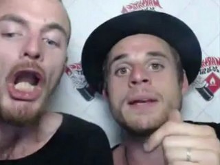 Heymoonshaker, impro dans le vidéomaton de Marsatac